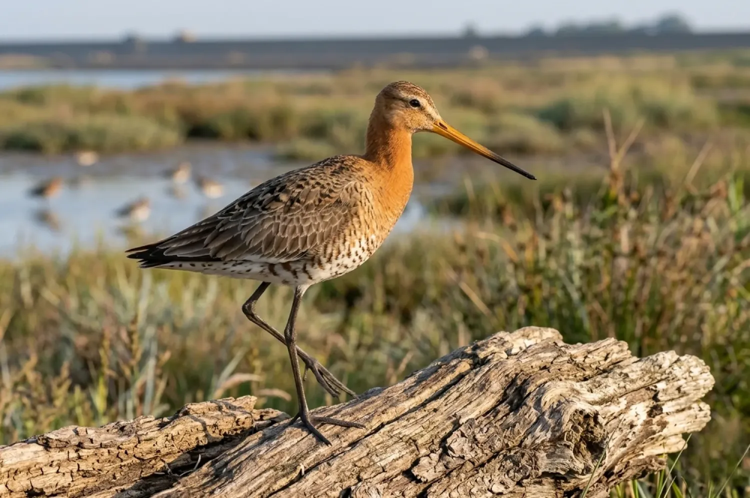 black tailed godwit